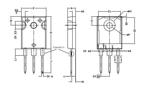 IRFP460 MOSFET POWER - الصورة 2