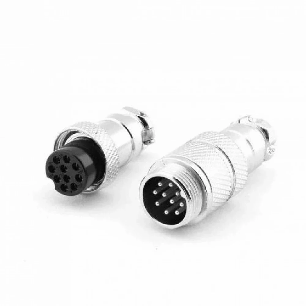GX16-10-Pin Male Female Circular Connectors For Automotive