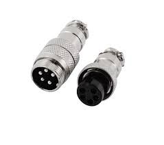 GX16-5 5pin Aviation Plug 16mm Male and Female Panel Metal Connector