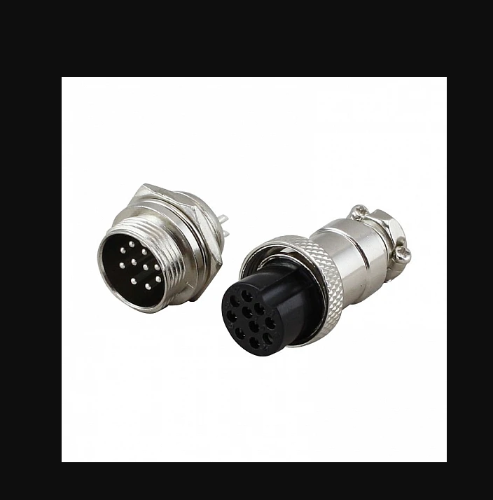 GX16-10-Pin Male Female Circular Connectors For Automotive - الصورة 2