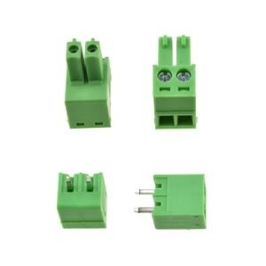 PCB Screw Male Female 300V 10A Terminal Block Mount 2pins