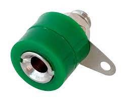 4mm Banana Socket Jack For Banana Plug Terminal Connector - Green