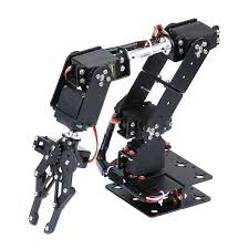 6 DOF Robot Manipulator Metal Alloy Mechanical Arm Clamp Claw Kit + Servo MG996R